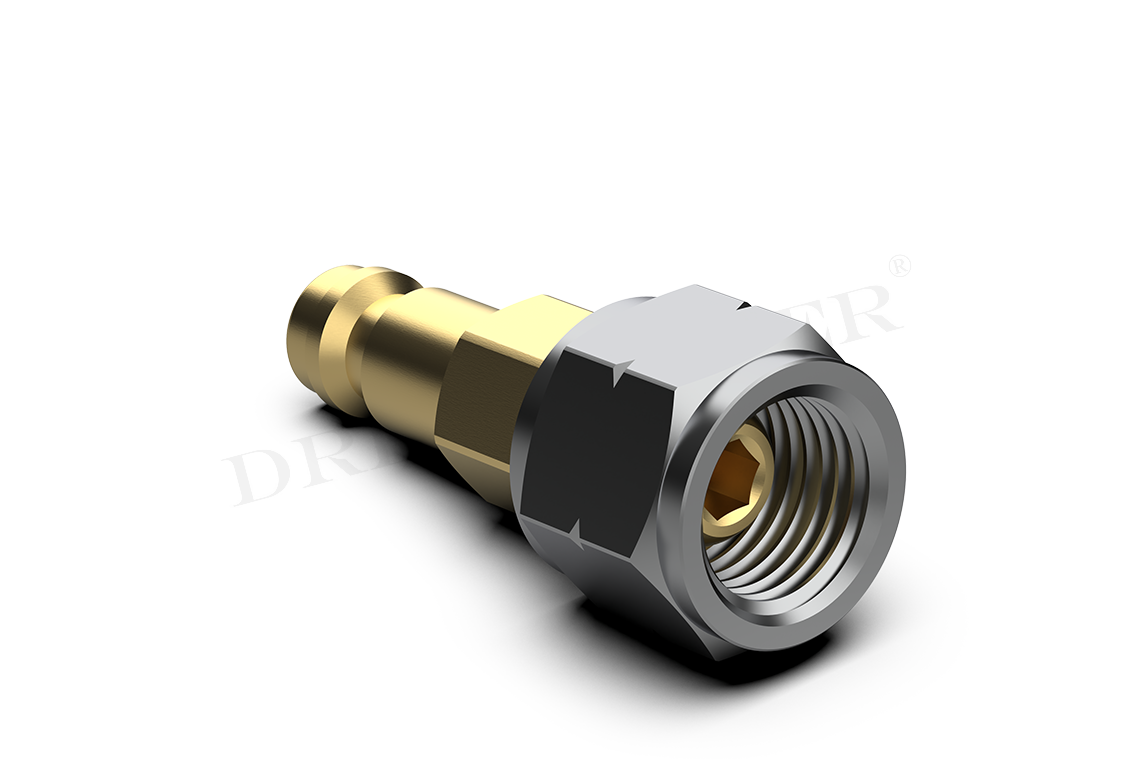 DREHMEISTER LPG transfer nozzle for small propane cylinders, craftsmans cylinder W 21.8 x G 3/8 LH